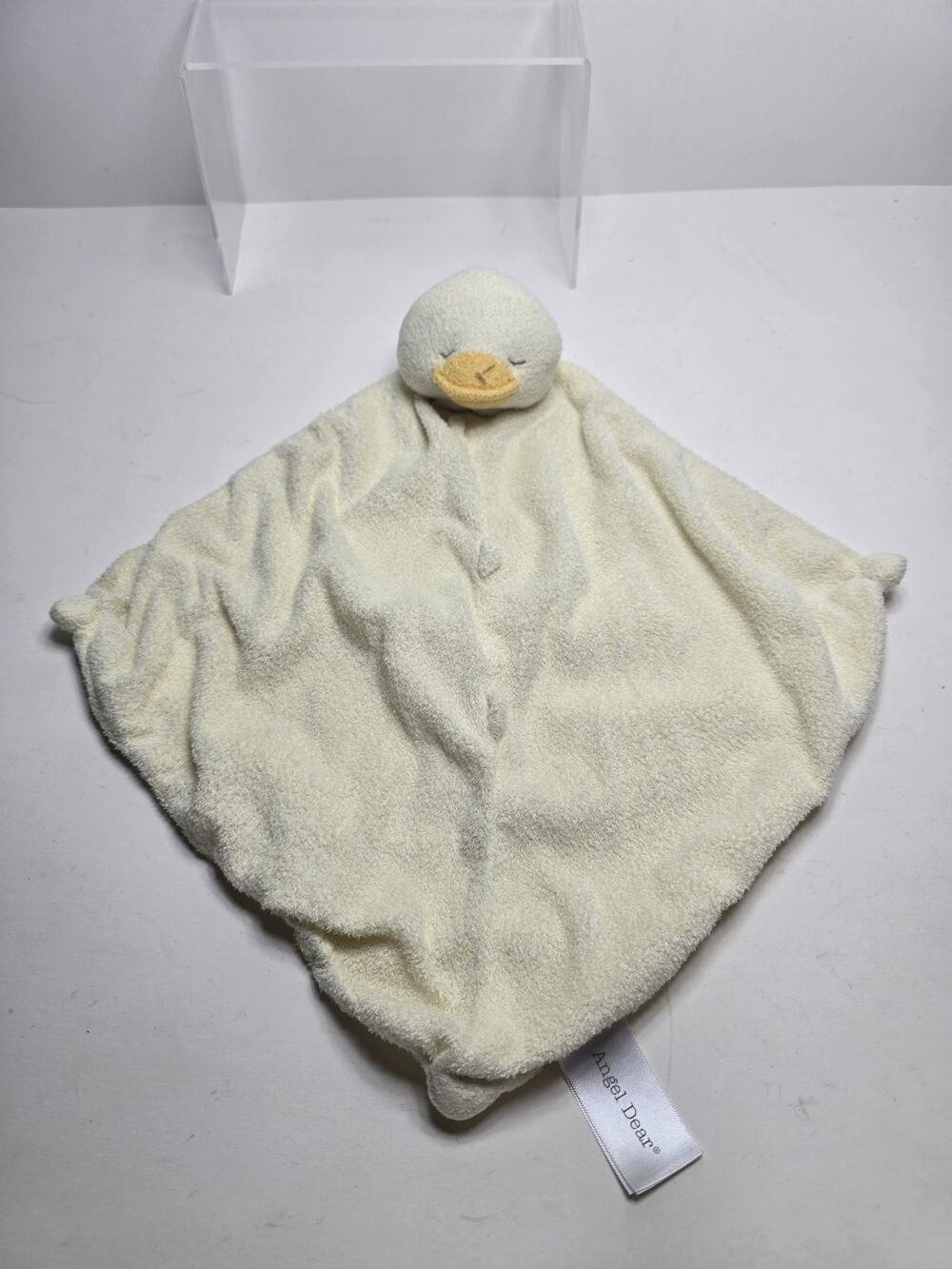 Angel Dear Duck Chick Yellow Blankie Baby Lovey Security Blanket Soother Kids
